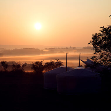 Erste Nebel - wir ziehen ein und der Sommer sagt langsam auf Wiedersehen