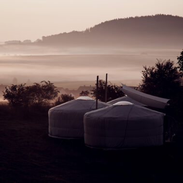 Erste Nebel - wir ziehen ein und der Sommer sagt langsam auf Wiedersehen