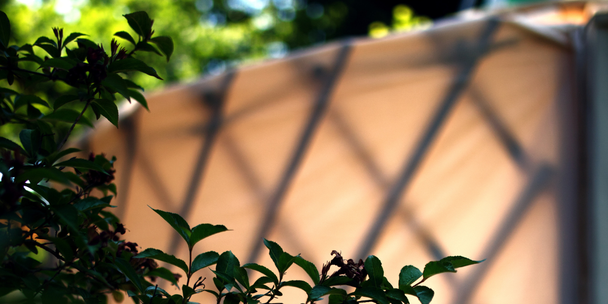 Jurte mit Traumfänger - nachhaltig und handgefertigt bei jurte.de