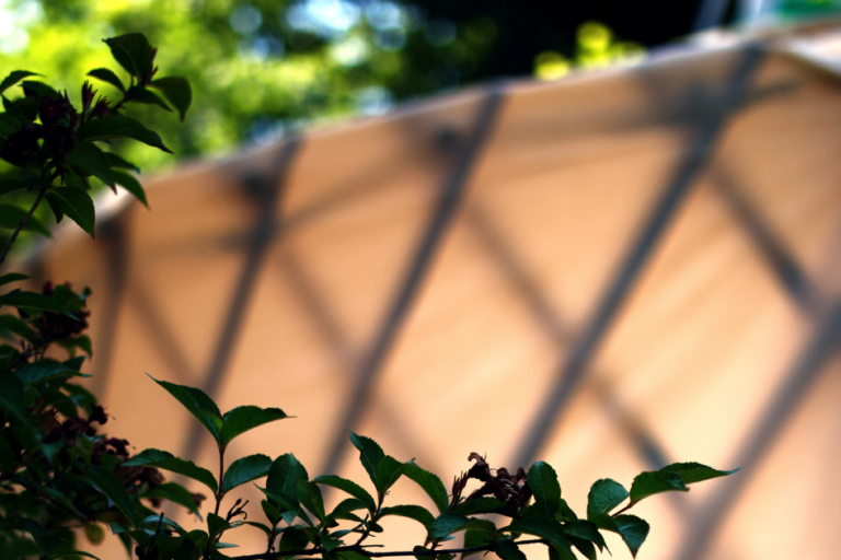 Jurte mit Traumfänger - nachhaltig und handgefertigt bei jurte.de