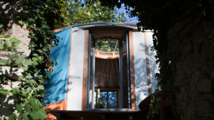 In Jurte übernachten